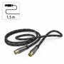 Cable de Antena Hama 00205070 Negro 1,5 m