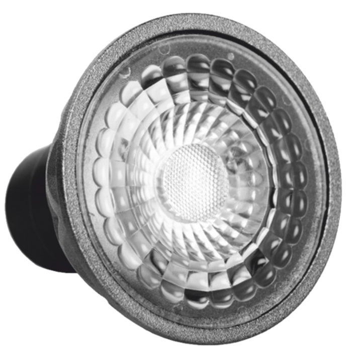 Silver Bombilla LED Dicroica GU10, 5W (60W Eq.), Luz Cálida 3000K, 470 Lm, Color Gris, Ref. Pro Silver Electronics Silver Bombilla LED Dicroica GU10, 5W (60W Eq.), Luz Cálida 3000K, 470 Lm, Color Gris, Ref. Pro Silver Electronics