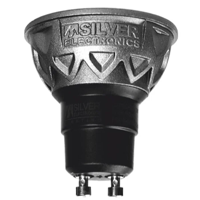 Silver Bombilla Led Dicroica Pro 5W GU10 Luz Blanca 5000K