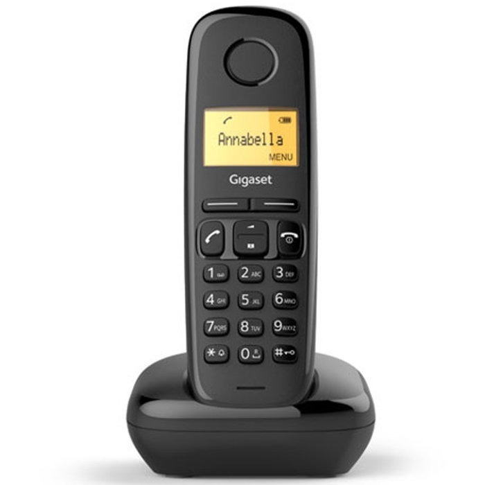 Gigaset Teléfono Fijo Inalámbrico A170 Duo, ECO DECT, Llamadas a Manos Libres, Identificador de Llamadas, Agenda 50 Contactos Gigaset Teléfono Fijo Inalámbrico A170 Duo, ECO DECT, Llamadas a Manos Libres, Identificador de Llamadas, Agenda 50 Contactos