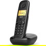 Gigaset A170 Teléfono Inalámbrico Negro ECO DECT, Agenda 50 Contactos, Alarma, Pantalla LCD