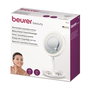 Beurer BS-45 Espejo Cosmético con Luz LED, 5 Aumentos, Giratorio 360º, Apagado Automático, Ideal para Maquillaje y Cuidado Personal
