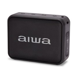 Aiwa Altavoz Portátil Bluetooth BS-200 6W IPX6 TWS con Batería 12h y Manos Libres