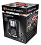 Russell Hobbs 24010-56 Cafetera de Goteo Adventure, Jarra de Cristal 1.25L (10 Tazas), Tecnología WhirlTech, Color Negro