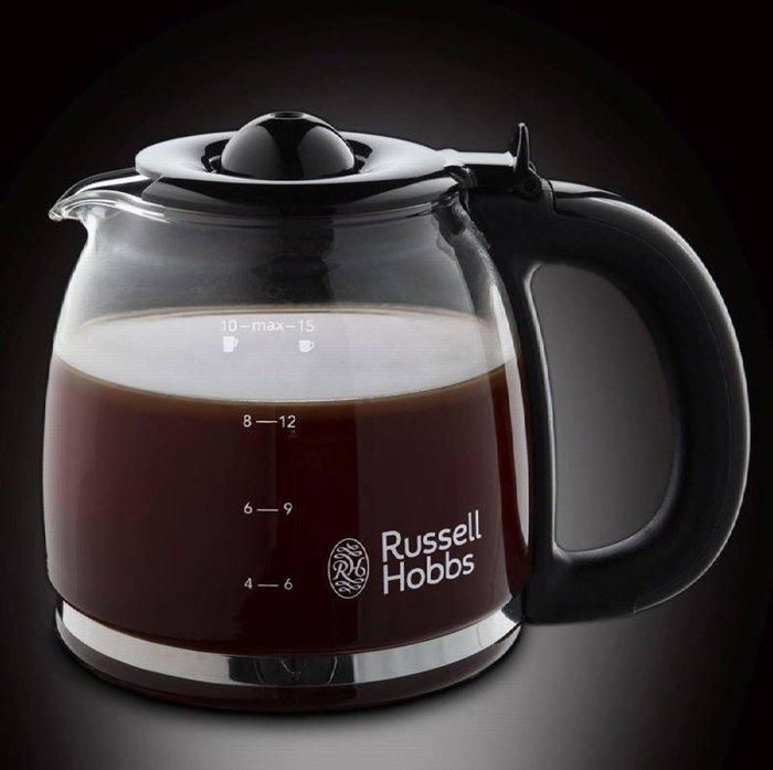 Russell Hobbs Cafetera Eléctrica 1.25L 10 Tazas - Automática