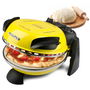 G3 Ferrari Pizzamaker G 1000605 Delizia Amarillo Acero Inoxidable Piedra 31cm 400°C 1200W