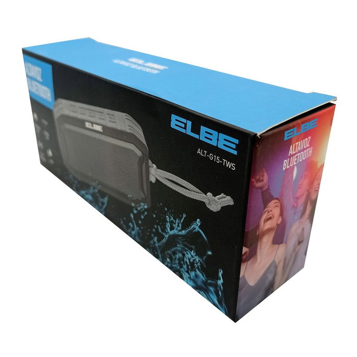 Elbe ALT-G15-TWS Altavoz Bluetooth 5W TWS Gris IPX7