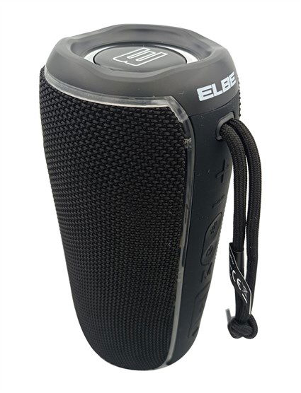 Elbe ALT-N12 Altavoz Bluetooth 20W TWS Negro IPX6 con Luces LED