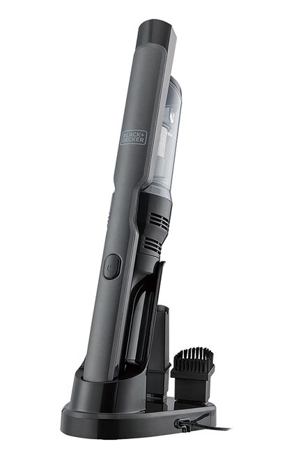 Black+Decker DVC-320B21 Aspirador Recogodetodo Inalámbrico Fino con Motor sin Escobillas 12V 2Ah