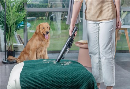 Black+Decker DVC-320B21 Aspirador Recogodetodo Inalámbrico Fino con Motor sin Escobillas 12V 2Ah