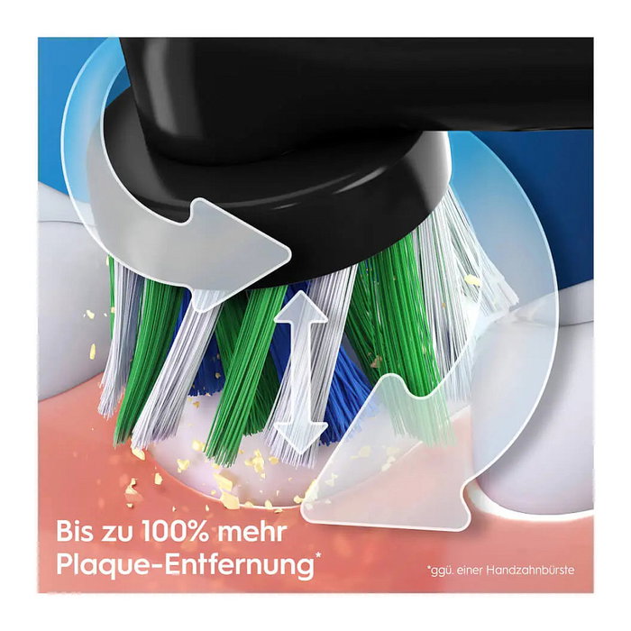 Oral-B Pro 3 3500 Cepillo Dental Eléctrico Giratorio Negro con Temporizador y Estuche de Viaje Oral-B Pro 3 3500 Cepillo Dental Eléctrico Giratorio Negro con Temporizador y Estuche de Viaje