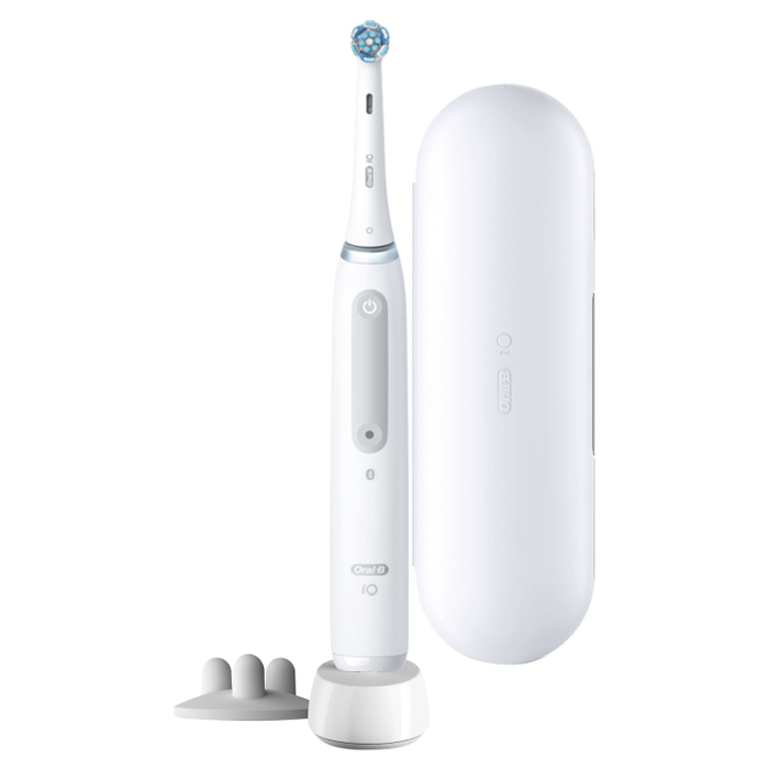 Oral-B iO 4S Cepillo Dental Vibratorio para Adulto, Blanco