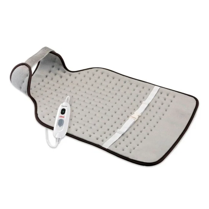 Ufesa Manta Eléctrica Flexy Heat NCD Complex, 42 x 63 cm, 100W, 3 Niveles de Temperatura, Apagado Automático 90 Min, Cubierta Microfibra, Beige, 10205386