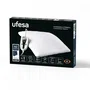 Ufesa 10105436 Manta Eléctrica Almohadilla Térmica Flexy Heat N2, 46x34 cm 110W, 4 Niveles de Temperatura, Apagado Automático, Funda Lavable