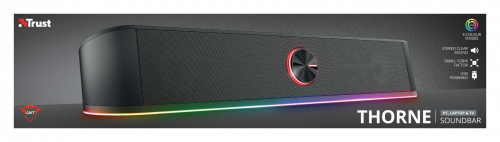 Trust GXT 619 Thorne Barra de Sonido RGB Negra