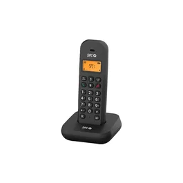 SPC Teléfono Inalámbrico SPC Keops 7334N Negro con Pantalla, Identificador de Llamadas, Modo ECO y Compatibilidad GAP