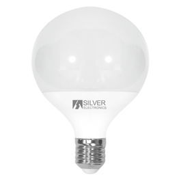 Silver Electronics Bombilla Led Decorativa Globo E27 12W 5000K Luz Blanca 1155lm