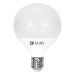 Silver Electronics Bombilla LED Decorativa Globo 12W (Equivalente 90W) E27 3000K Luz Cálida 1155 Lúmenes Clase Energética A+