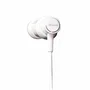Aiwa ESTM-500WT Auriculares Intraaurales Alámbricos para Música, Blanco, Frecuencia 10-40000 Hz, Cable de 1.2 m, Conector de 3.5 mm