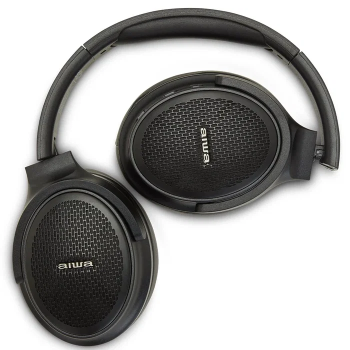 Aiwa HST-250BT HypeBass Auriculares Inalámbricos Negros