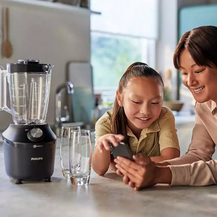 Philips Batidora Vaso Series 3000 HR2291 ProBlend Crush Tech 600W Tritura Hielo
