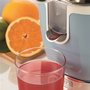 Ariete 413/05 Exprimidor Vintage Azul para Zumos Saludables con Mango a Presión y Doble Cono