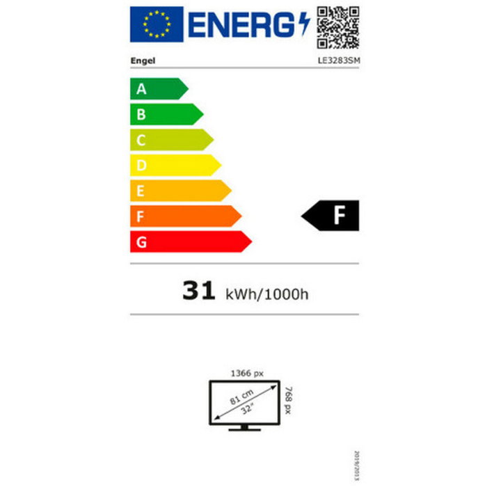 Engel Axil LE3283SM Smart TV LED 32 pulgadas HD Ready