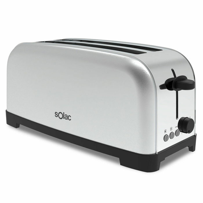 Solac TL5419 Tostador de 2 Ranuras Extralarga 1400W