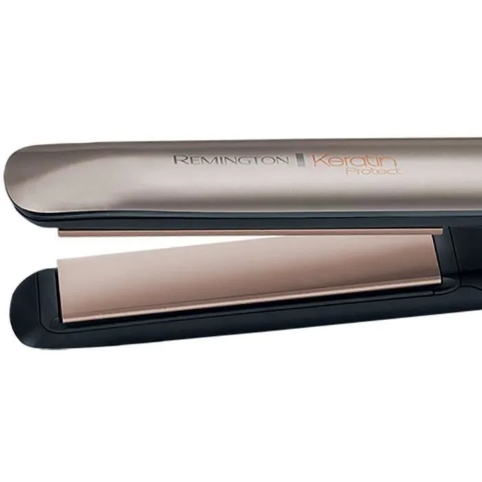 Remington Keratin Protect S8540 - Plancha de pelo de Cerámica con Queratina y Aceite de Almendras