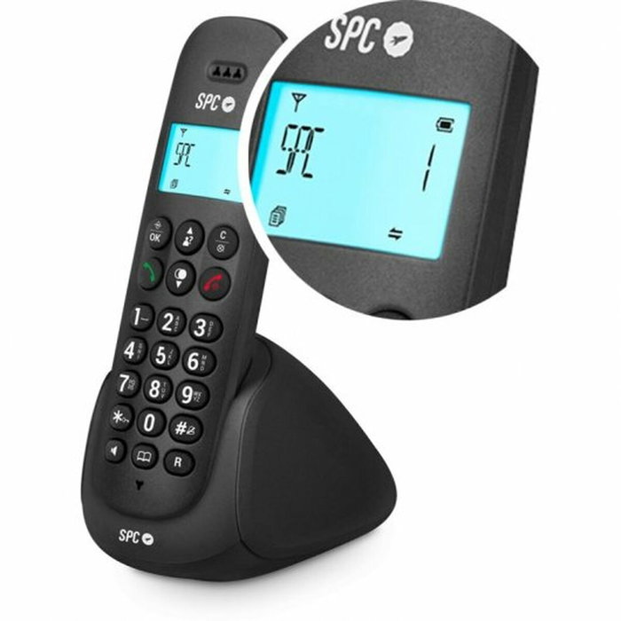 SPC Teléfono Inalámbrico Art 7310NS Negro SPC Teléfono Inalámbrico Art 7310NS Negro