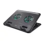 Trust Cyclone Soporte refrigerante para portátiles hasta 16 pulgadas, Negro