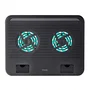 Trust Cyclone Soporte refrigerante para portátiles hasta 16 pulgadas, Negro