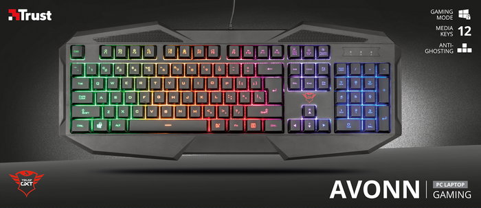 Trust GXT 830-RW Teclado Gaming con Iluminación Rainbow Trust GXT 830-RW Teclado Gaming con Iluminación Rainbow