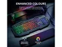 Trust GXT 830-RW Avonn Teclado Gaming Iluminación Rainbow