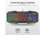 Trust GXT 830-RW Avonn Teclado Gaming Iluminación Rainbow