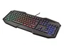 Trust GXT 830-RW Teclado Gaming Iluminación Rainbow