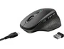 Trust Ratón Ozaa Óptico Inalámbrico 2400dpi 6 Botones USB 2.0 Negro Ergonómico Silencioso