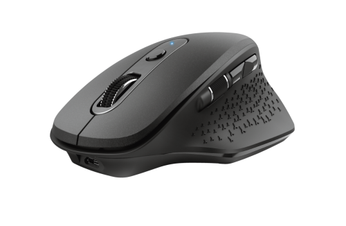 Trust Ozaa Ratón Ergonómico Inalámbrico con Batería Recargable, Clic Silencioso y DPI Ajustable hasta 2400 Trust Ozaa Ratón Ergonómico Inalámbrico con Batería Recargable, Clic Silencioso y DPI Ajustable hasta 2400