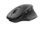 Trust Ozaa Ratón Ergonómico Inalámbrico con Batería Recargable, Clic Silencioso y DPI Ajustable hasta 2400