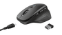 Trust Ozaa Ratón Ergonómico Inalámbrico con Batería Recargable, Clic Silencioso y DPI Ajustable hasta 2400