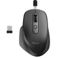 Trust Ozaa Ratón Ergonómico Inalámbrico con Batería Recargable, Clic Silencioso y DPI Ajustable hasta 2400