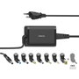 Hama Cargador Universal para Portátil 65W 15-19V Negro