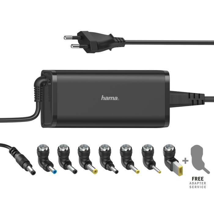 Hama Cargador Universal para Portátil 90W 15-19V con 8 Adaptadores Hama Cargador Universal para Portátil 90W 15-19V con 8 Adaptadores
