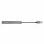 Trust Halyx Hub USB 2.0 de 4 puertos, Aluminio Gris