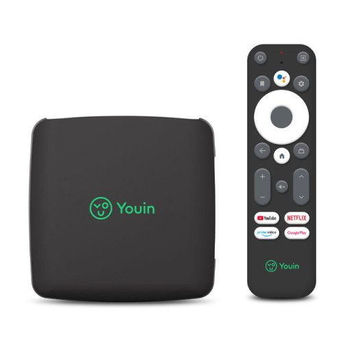 Youin YOU-BOX EN1040K - Receptor Android TV 4K UHD, Asistente de Voz Google, 8 GB, WiFi, Bluetooth 4.2, 3x USB, Compatible con Chromecast Youin YOU-BOX EN1040K - Receptor Android TV 4K UHD, Asistente de Voz Google, 8 GB, WiFi, Bluetooth 4.2, 3x USB, Compatible con Chromecast