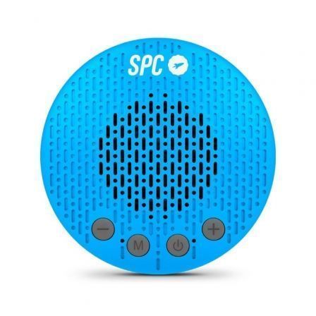 SPC 4406A Altavoz Bluetooth 5.0 BT Splash 2 Portátil Resistente Salpicaduras IPX5 5W Radio FM Manos Libres Azul