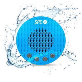 SPC 4406A Altavoz Bluetooth 5.0 BT Splash 2 Portátil Resistente Salpicaduras IPX5 5W Radio FM Manos Libres Azul