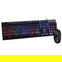Elbe PTR-103-G Pack Teclado y Ratón Gaming con Cable y Luces LED