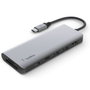 Belkin Adaptador Multipuerto 7 en 1 USB-C AVC009btSGY Plata