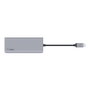 Belkin AVC009btSGY Adaptador USB 3.2 Gen 1 (3.1 Gen 1) Tipo-C con Suministro de Potencia USB de 100W, Plata